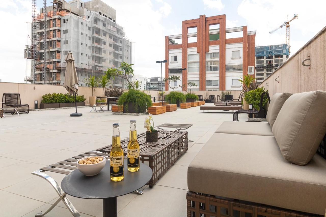 Estudio Moderno Em Pinheiros Com Ac E Rooftop São Paulo Exterior photo