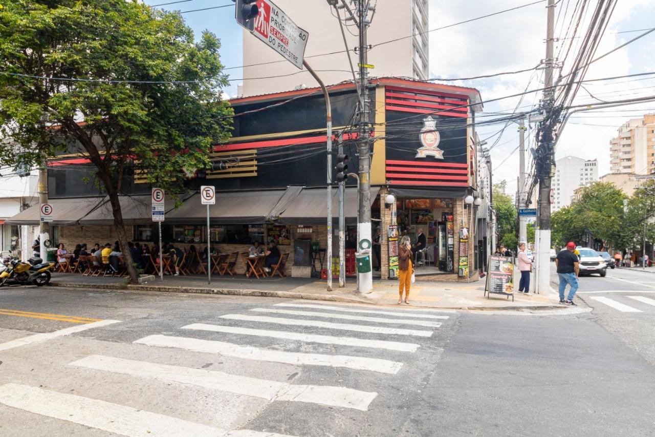 Estudio Moderno Em Pinheiros Com Ac E Rooftop São Paulo Exterior photo